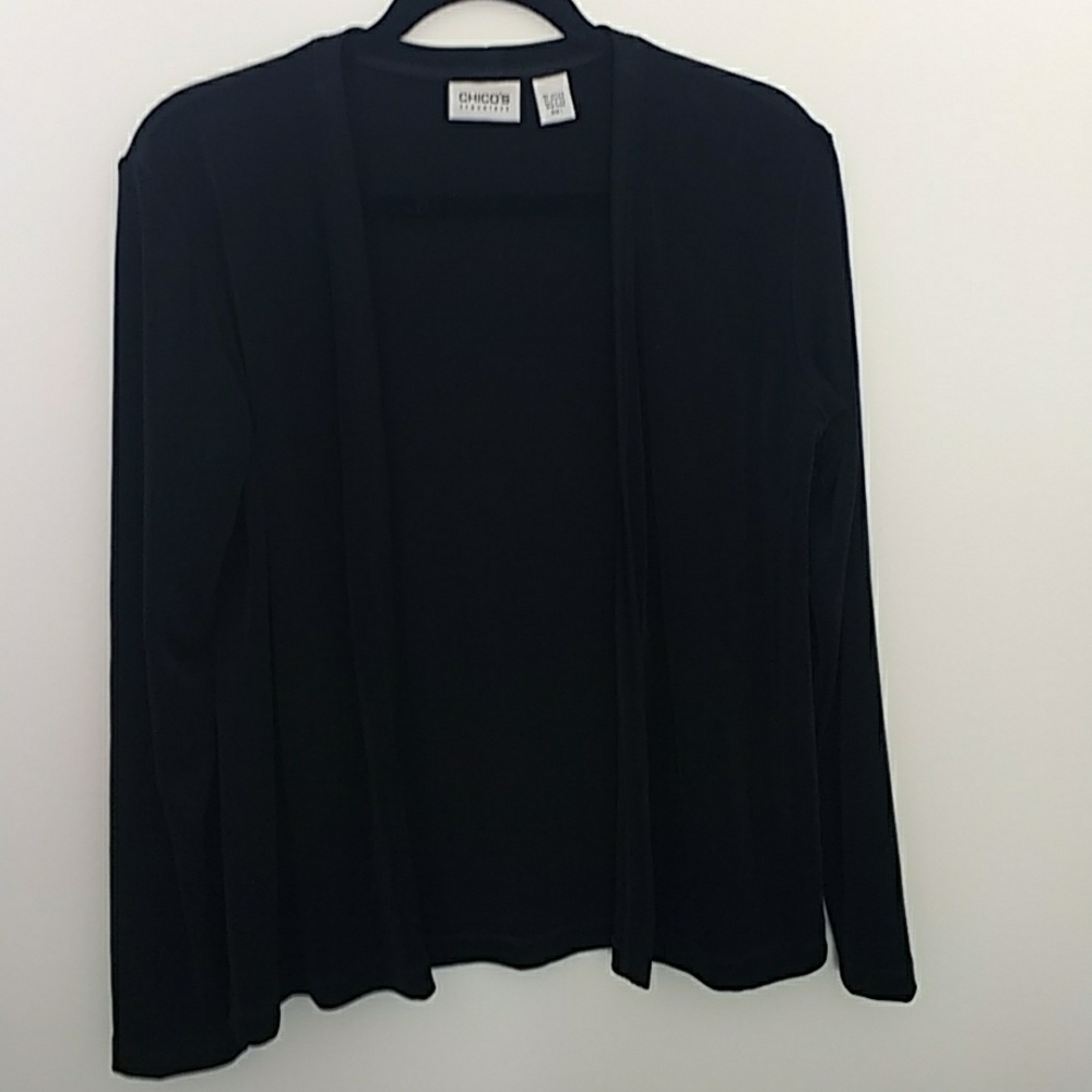 Black cardigan